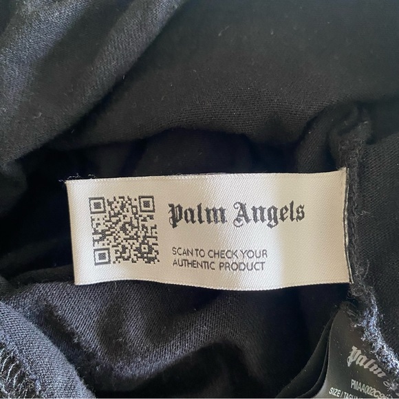 Palm Angels Black Printed T-Shirt - Picture 9 of 9